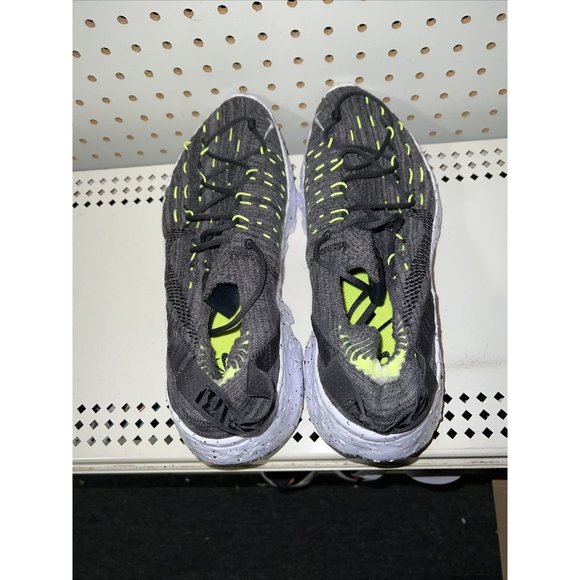 Nike Space Hippie 04 Black Volt Mens Athletic Shoes Size 10.5 CZ6398-010 - Picture 2 of 9